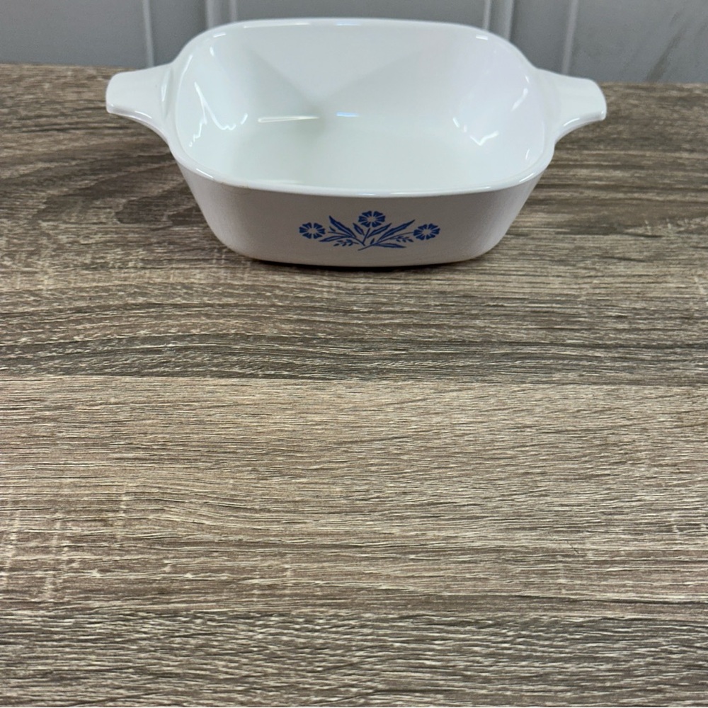 Corning Ware Blue Cornflower P-41-B 12 oz, 1 3/4 Cup Petite Casserole No‎ Lid